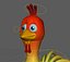 Rigged Cartoon Chicken "Rooster"