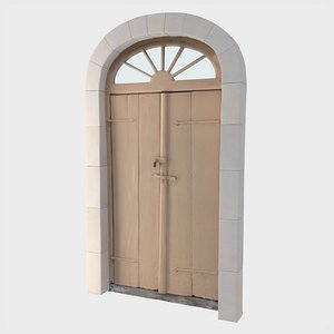 Old door scanned 002 3D