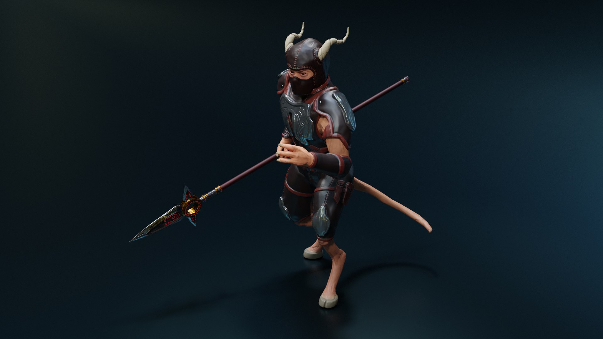 3D Satyr-spearman model https://p.turbosquid.com/ts-thumb/xo/d1j5et/HU/2.1/png/1619776002/1920x1080/fit_q87/8c765207b3b9c626e9efa3aed9af9a80172f427f/2.1.jpg