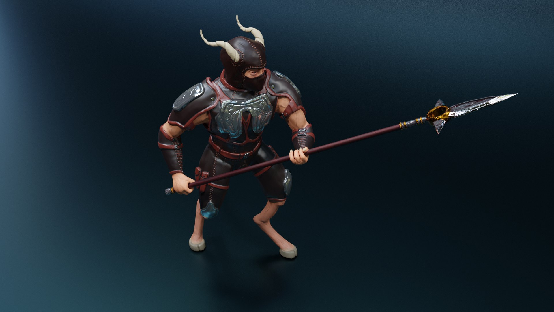 3D Satyr-spearman model https://p.turbosquid.com/ts-thumb/xo/d1j5et/Q6/1.1/png/1619776006/1920x1080/fit_q87/2fbad8e3c23d1d148f56644b69af57dfaad8ed69/1.1.jpg