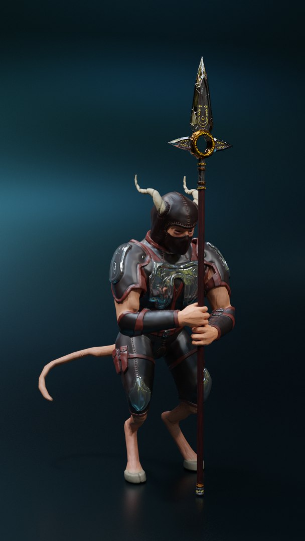 3D Satyr-spearman model https://p.turbosquid.com/ts-thumb/xo/d1j5et/ap/5/png/1619776003/1920x1080/fit_q87/02b744d733c66d2a29efafaf9be774828b483a2b/5.jpg