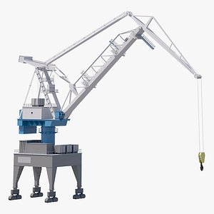 Portal Crane Ardelt Tukan heavy loads 3D model
