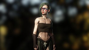 3D Celtic Warrior