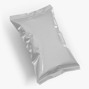 Snack Packaging Foil Bag 3D model