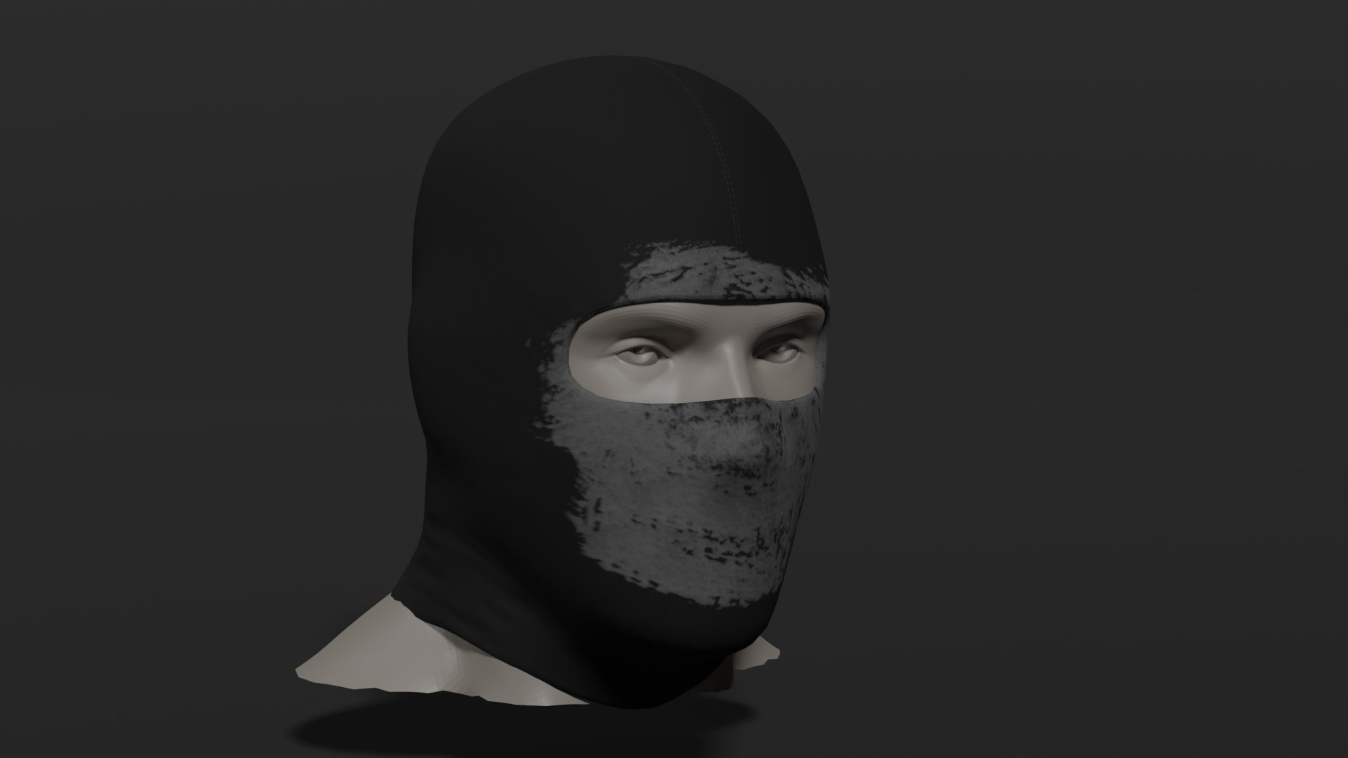 Balaclava Mask 3D Model TurboSquid 1923246