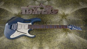 3d steve vai ibanez jem7vsbl model