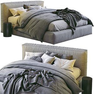 vittoria bold leather bed model