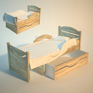 Baby bed Rostushko 7. Two variants