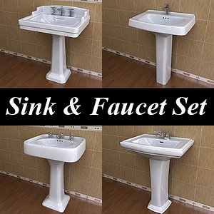 3d realistic american standard