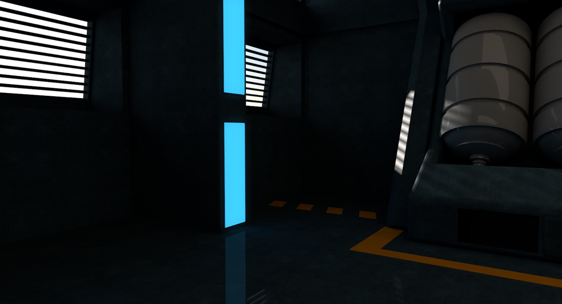 3D Sci Fi Interior Model - TurboSquid 1397566