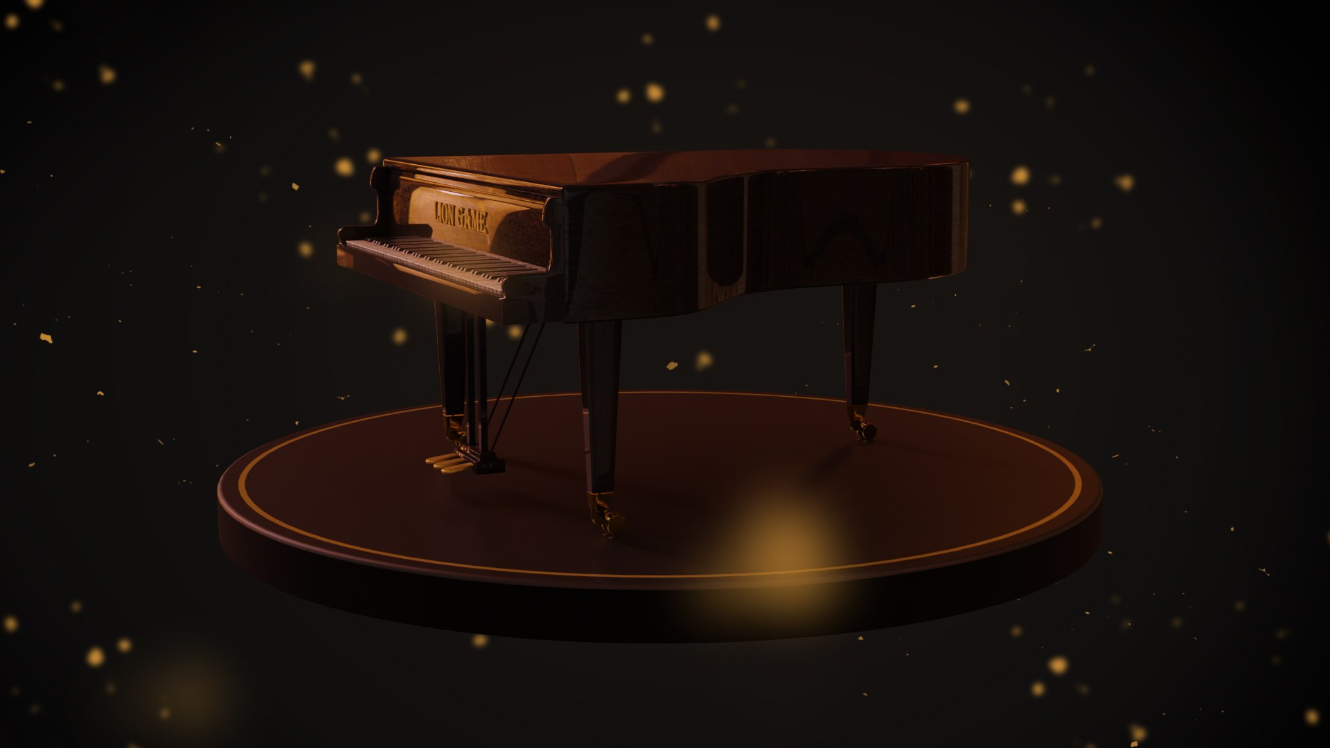 3D Piano - TurboSquid 1890792