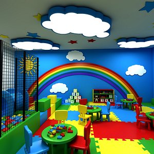 3D Kindergarten Model