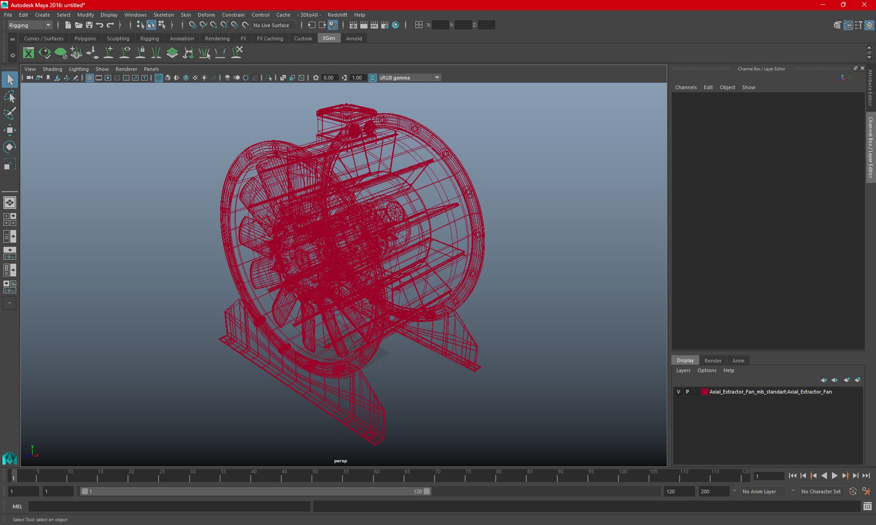 Industrial Axial Fan 3D Model - TurboSquid 2188776