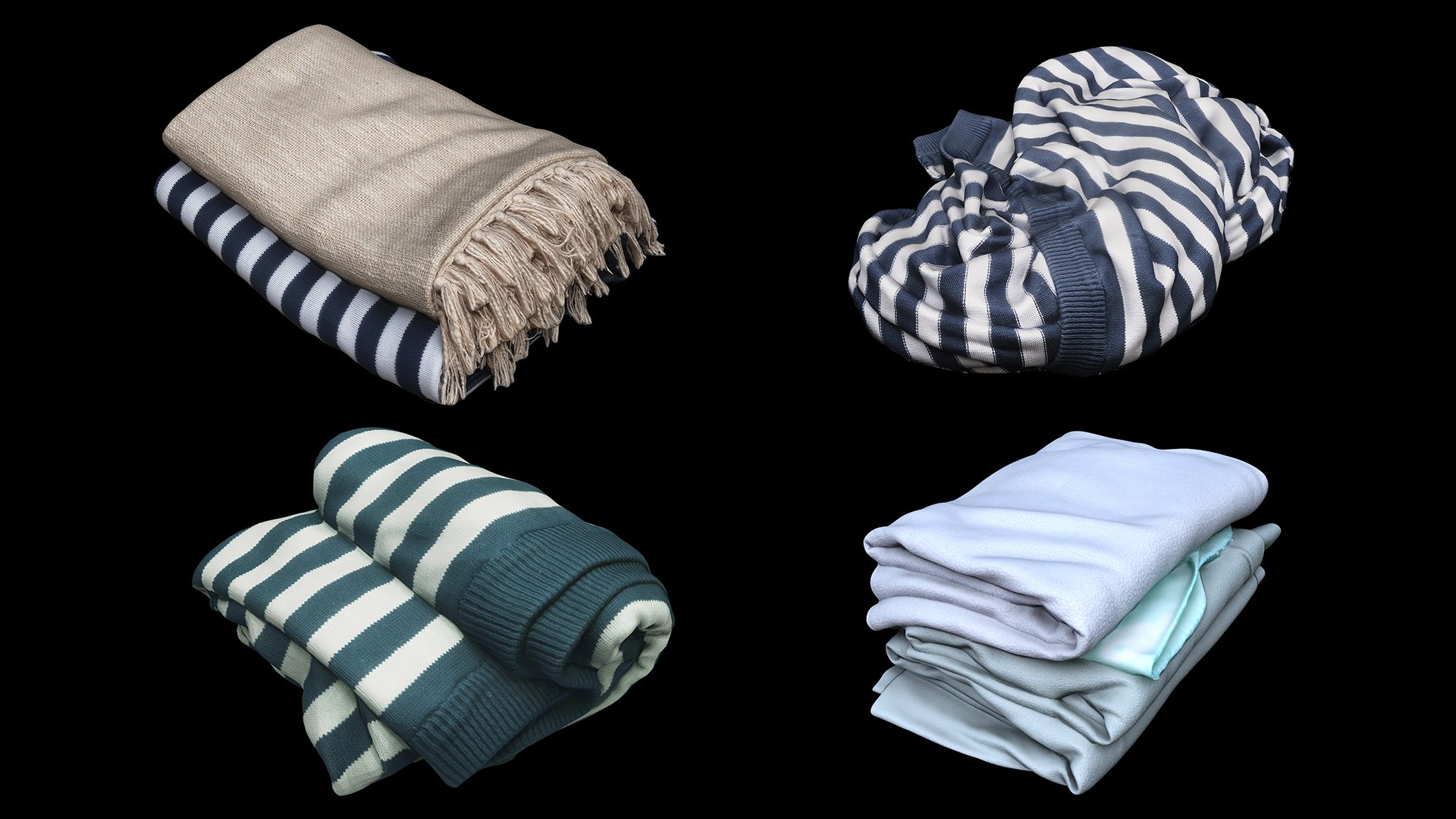 3D Clothes Collection 110 Blankets https://p.turbosquid.com/ts-thumb/xp/Pd1QcZ/27/collection110/jpg/1725368519/1920x1080/fit_q87/77d4360bc587b72cefb668fd57b1a13aa7750d39/collection110.jpg
