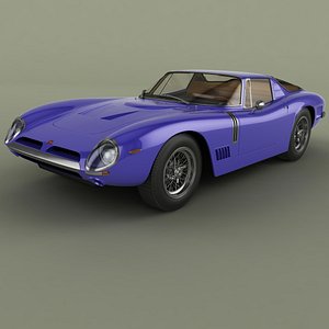 1967 bizzarrini gt 5300 3D