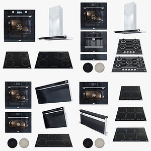 3D Kitchen Appliances Frames By Franke Collection Vol1 model