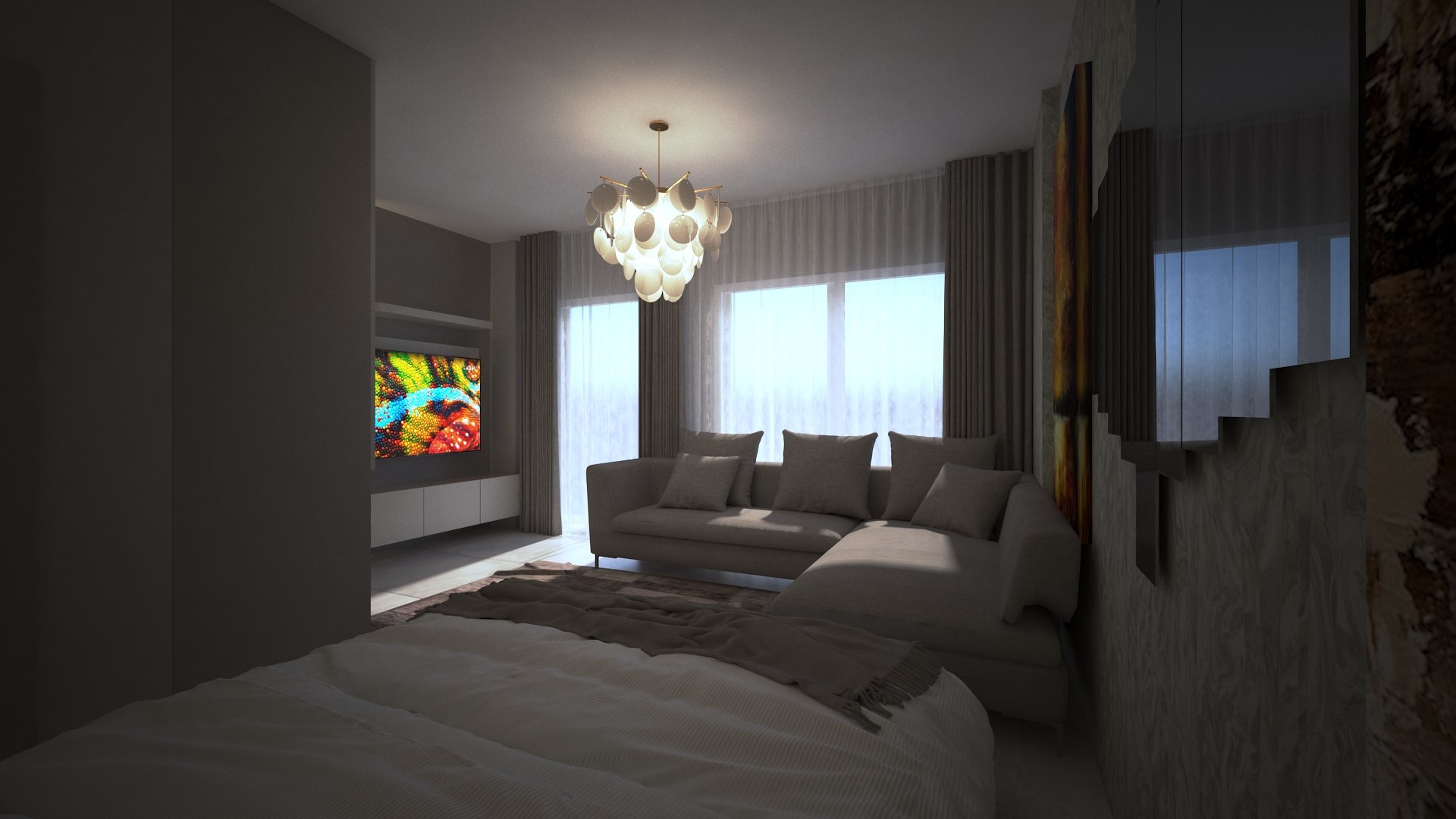 Luxury and Modern Rooms 3D Interior Model Designs 3D model - TurboSquid ...