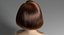 Tête de femme Rhea avec des cheveux