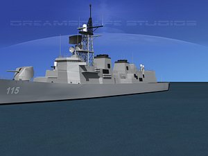 3d takanami destroyer dd-113 sazanami