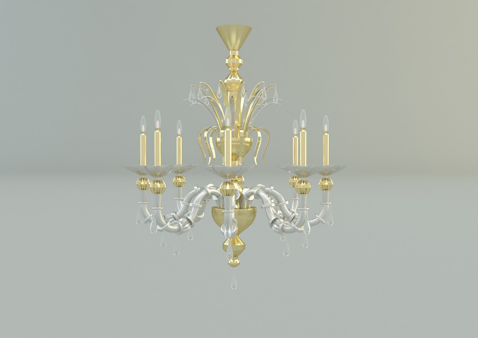 3D chandelier lighting 3d model model TurboSquid 2062438