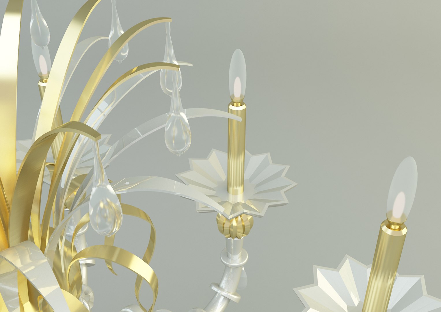 3D chandelier lighting 3d model model TurboSquid 2062438