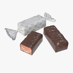 3D chocolate candy wrap