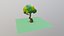 Tree Low-poly model 3D