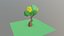 Tree Low-poly model 3D