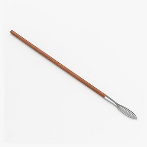 3d spear realistic