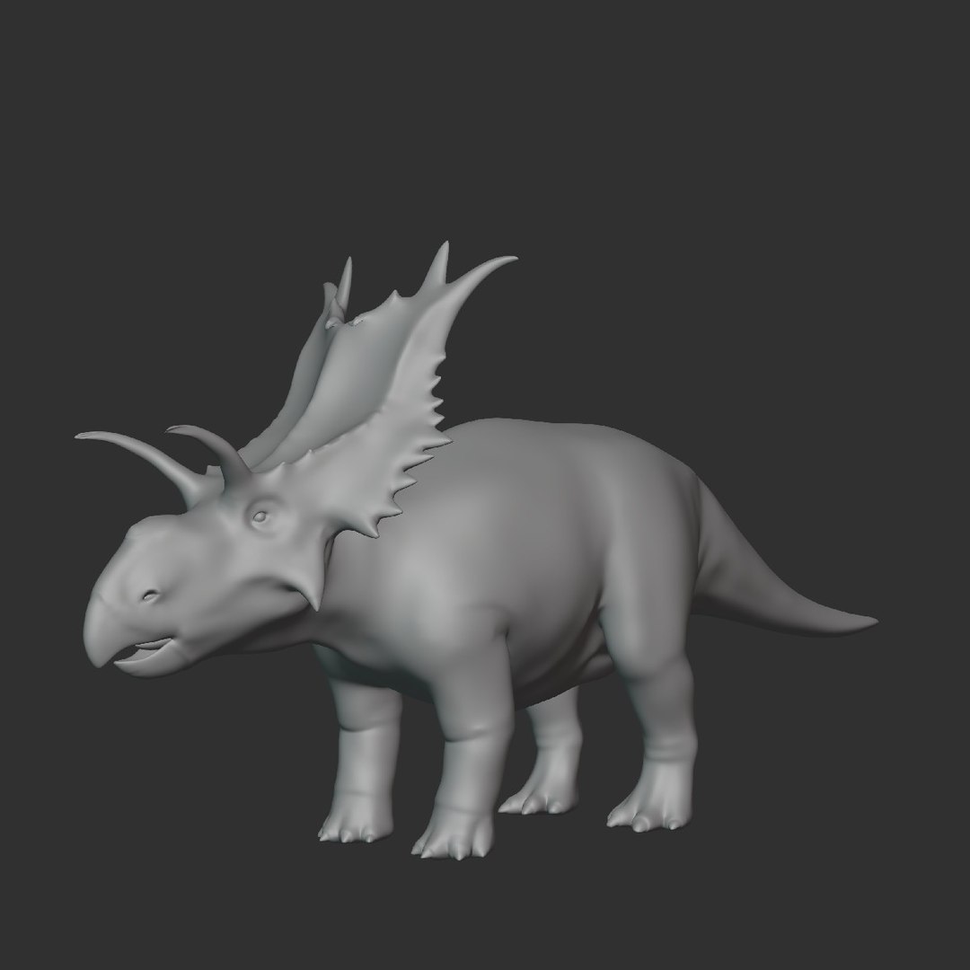 modelo 3d Xenoceratops Basemesh Low Poly - TurboSquid 1995256