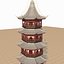 Chinese Pagoda 2 3D model