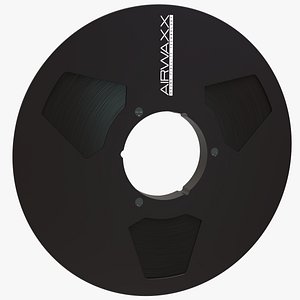 Real To Real Tape with Design 3D model