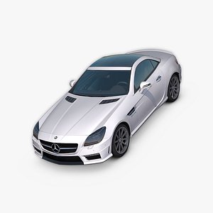 3D Mercedes-Benz SLK55 AMG
