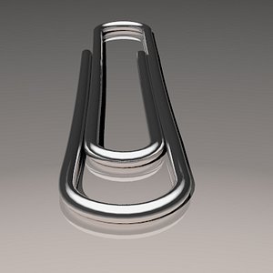 Paper Clips 3d Model
