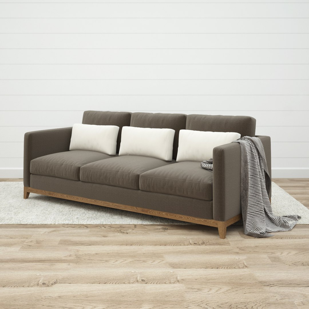 Crate Barrel Taraval Sofa Max