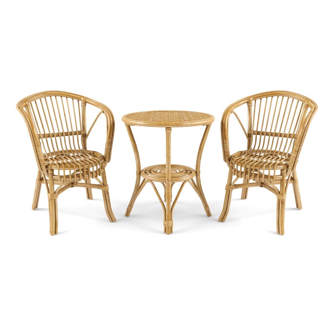 3D Garden Rattan Furniture Model TurboSquid 1605900