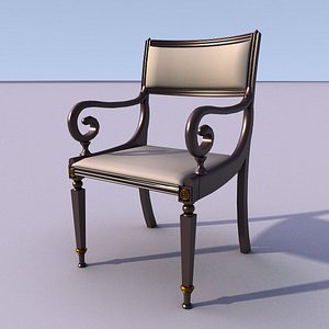 chair armchair 3d model