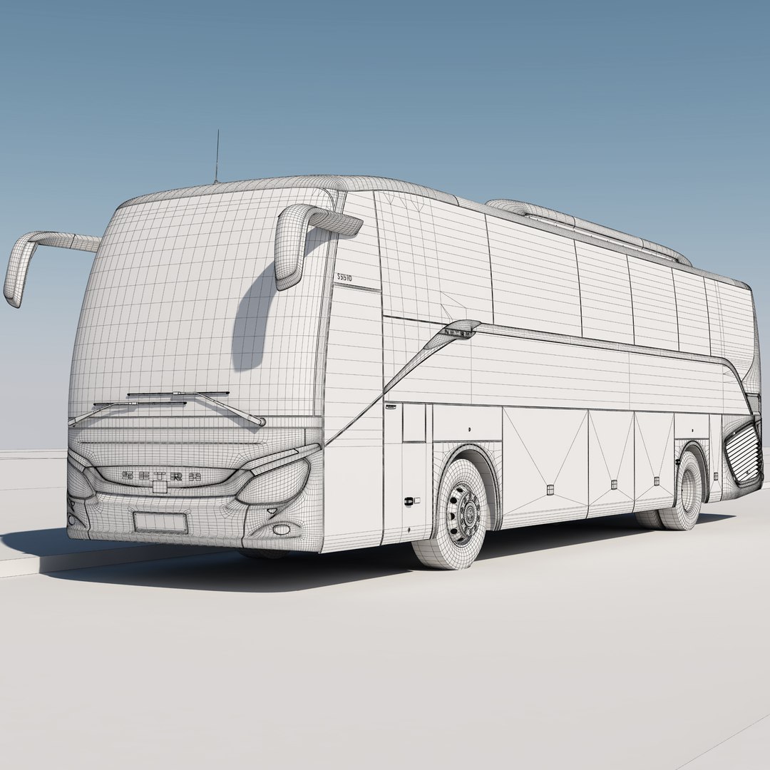 3d setra s 515 hd model