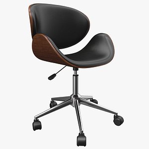 3D model realistic office chair