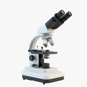 microscope micro 3d model