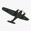 3D heinkel 111 battle britain model