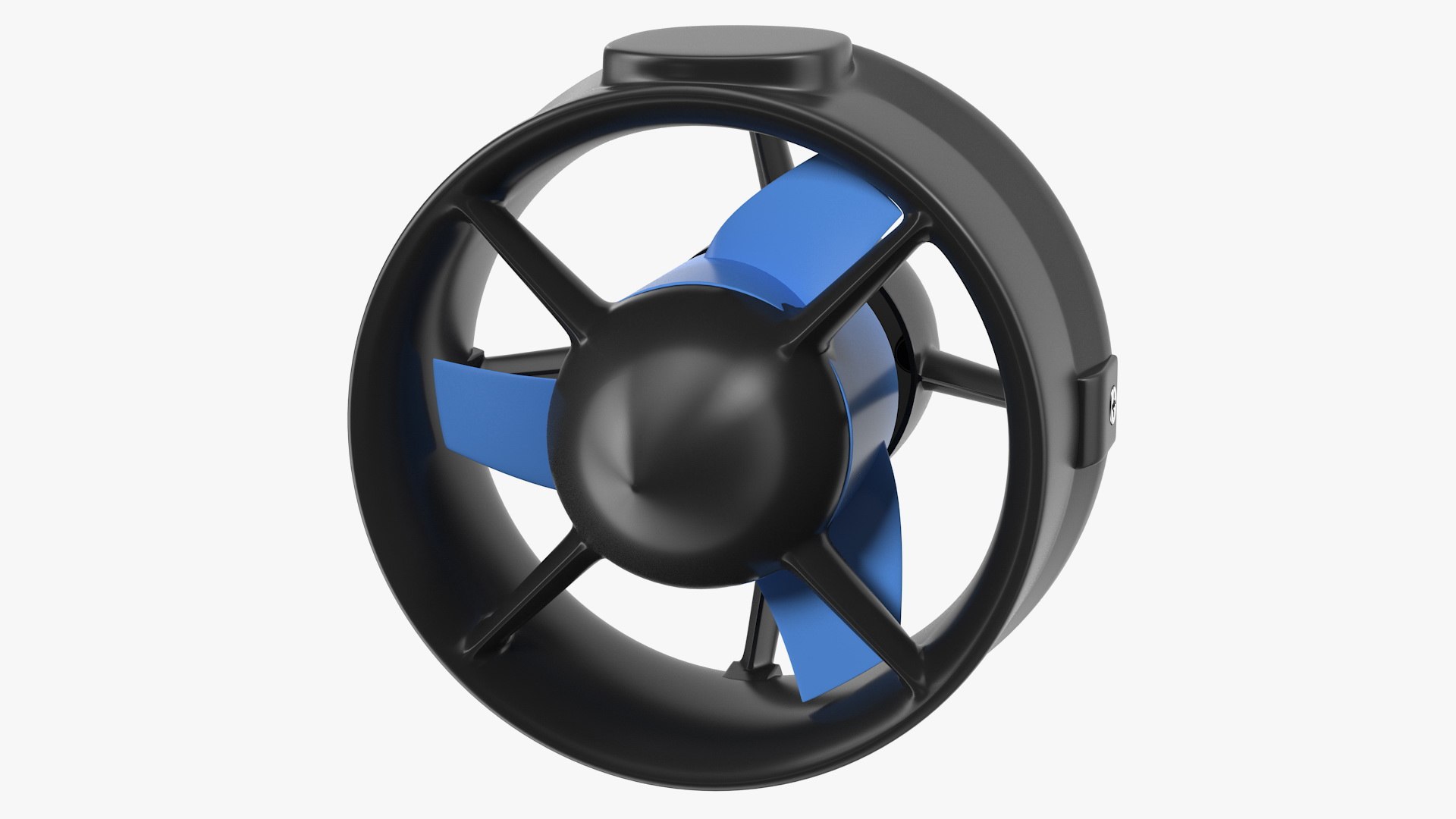 Underwater Thruster Motor Propeller 3D model preview