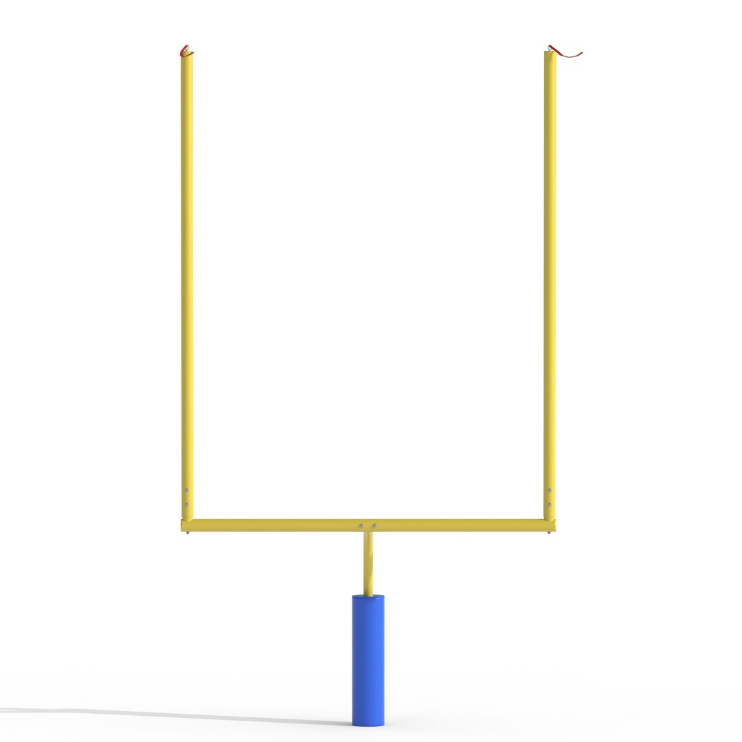 3D Football Uprights - TurboSquid 2124783