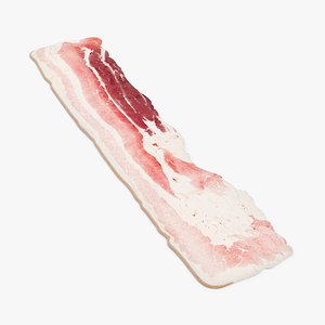 Thin Pork Bacon Uncooked