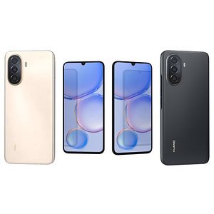 3D Huawei Nova Y71 All Colors Low Poly model