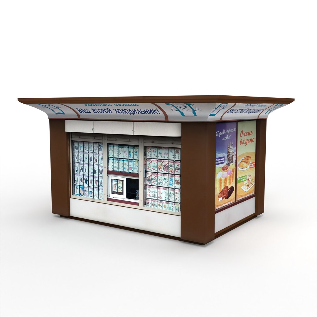 Grocery kiosk 3D model https://p.turbosquid.com/ts-thumb/xq/OgNA56/Iy/666.424/jpg/1651939236/1920x1080/fit_q87/23933a320ac53a8077297f2581cba65917f10918/666.424.jpg