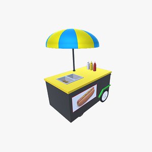 Hotdog cart