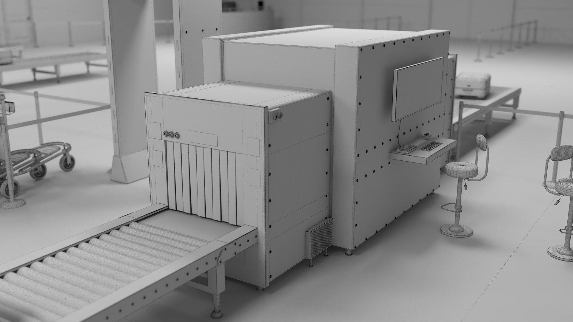 3D Detailed Airport Security Checkpoint https://p.turbosquid.com/ts-thumb/xq/PKh7k0/Vf/detailedairportsecuritycheckpoint18/jpg/1738230726/1920x1080/fit_q87/0baef2882175567c3d3ed881993b3bff76bebffc/detailedairportsecuritycheckpoint18.jpg
