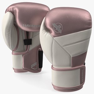 Hayabusa Boxing Gloves T3 Pink 3D