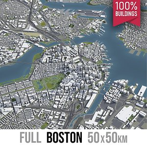 boston city - 3D